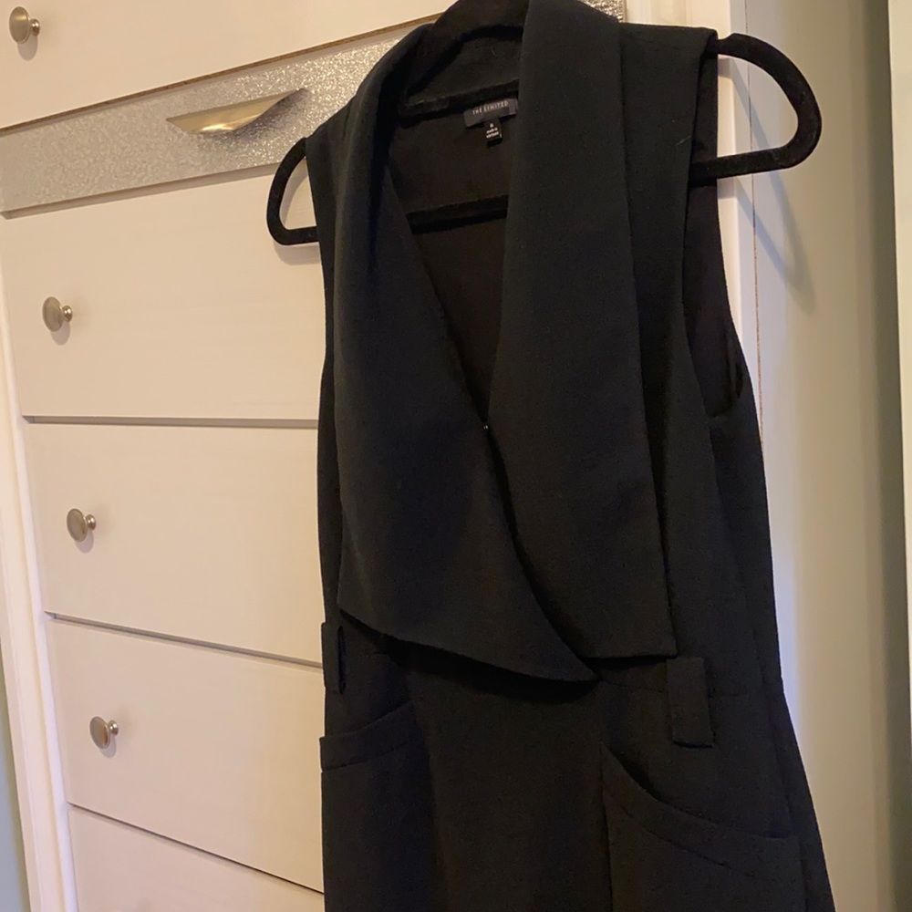 The Limited classic black dress business casual sleeveless